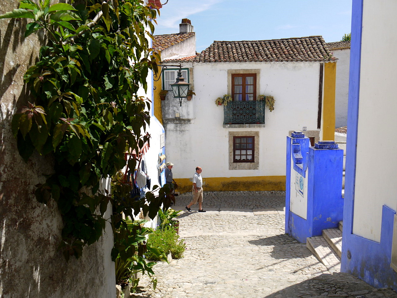 views of The Obidos town